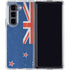 New Zealand Flag Distressed Galaxy Z Fold5 5G Clear Case
